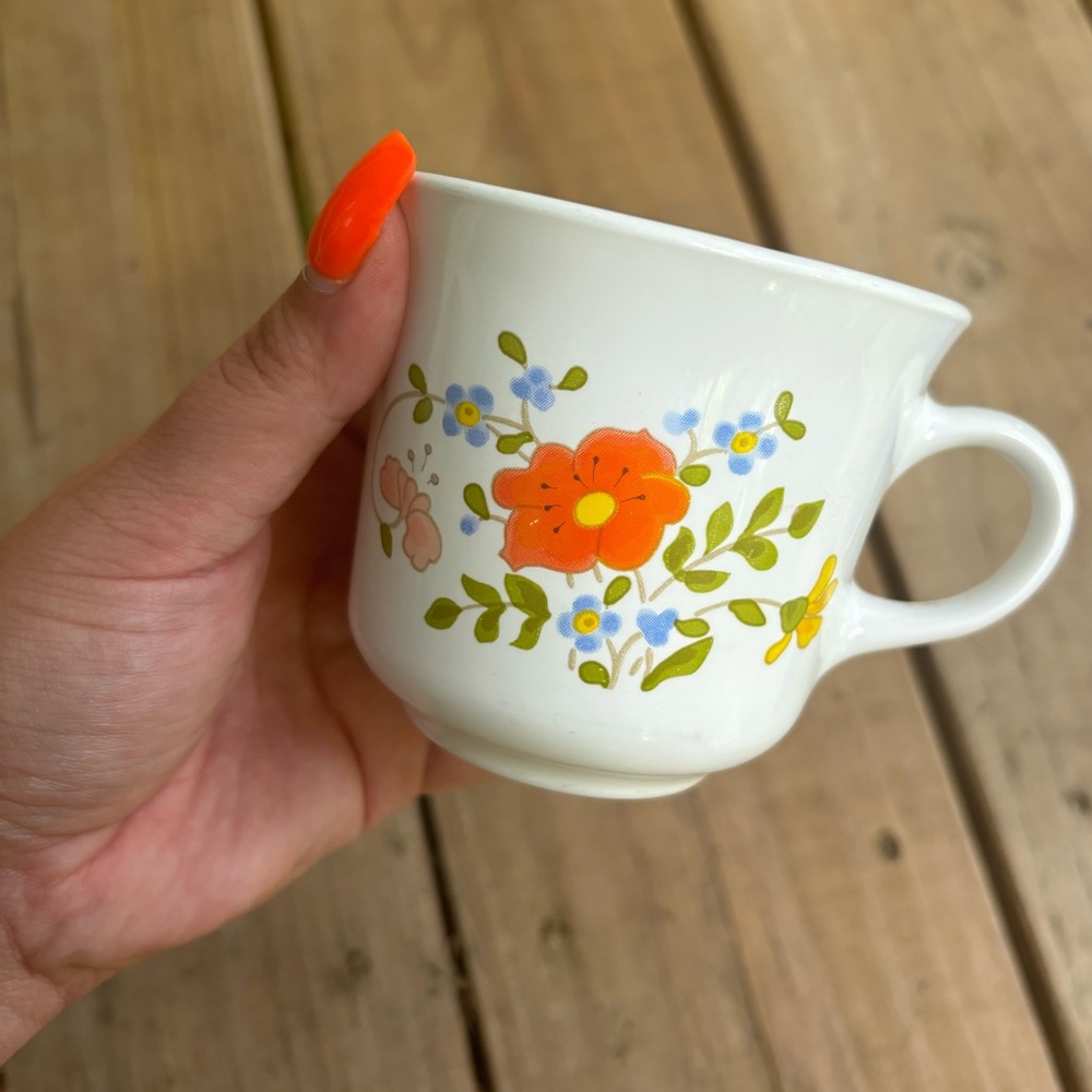 70s Corningware cup